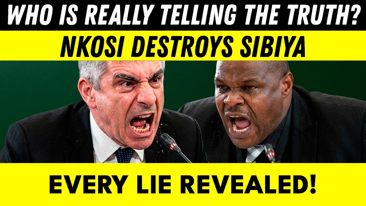 CAUGHT LYING!!! Sgt Nkosi Exposes Every Lie General Sibiya Told The Commission