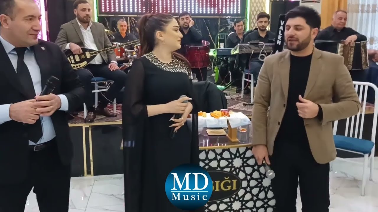 İsmayil Ağdasli Necibe Memmedova Meher Şuşali Agdas Toyu Ay İşığı Saray 02.02.2025