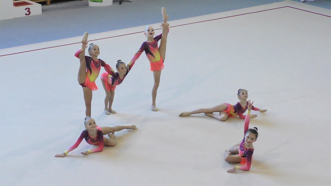 Gimnastyka artystyczna: SGA Bielsko-Biała - Jantar Cup 2018 (układ taneczny)