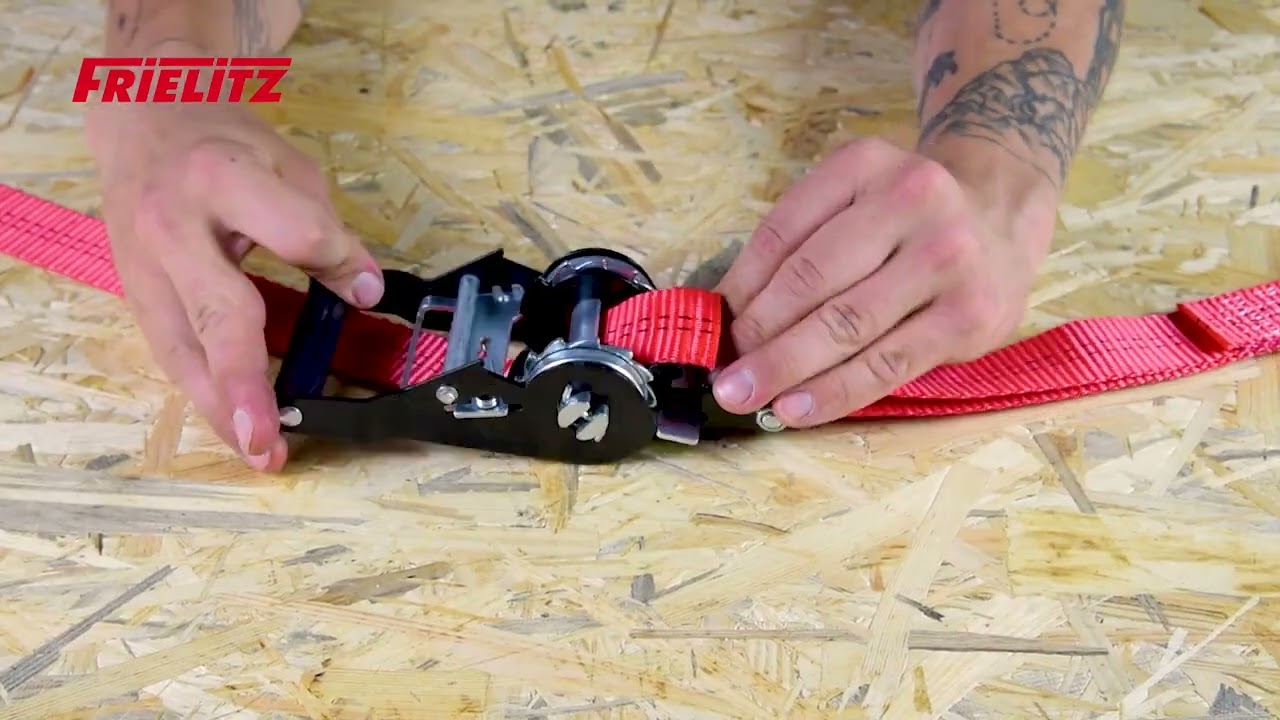 Zurrgurt-Set mit automatischer Nachspannung AN (013006003)