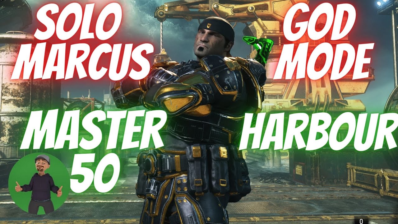 Gears 5 Master Horde 50 - SOLO - Harbour