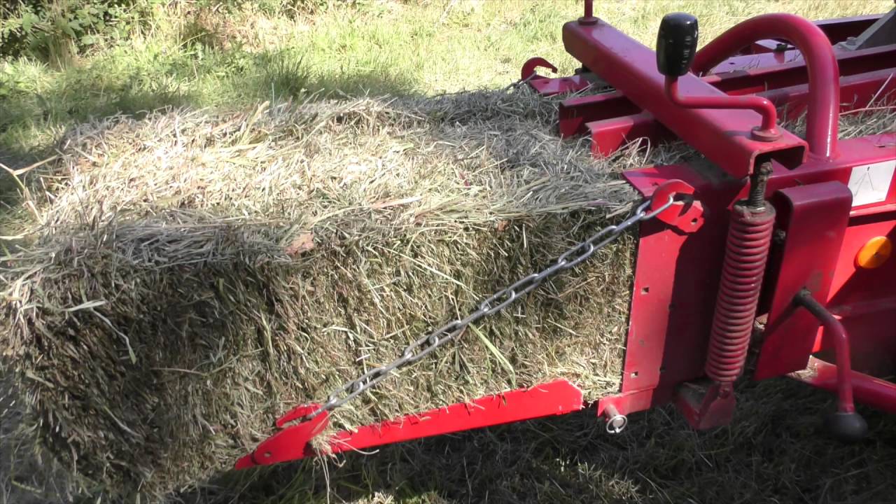 First time out with Welger AP630 baler