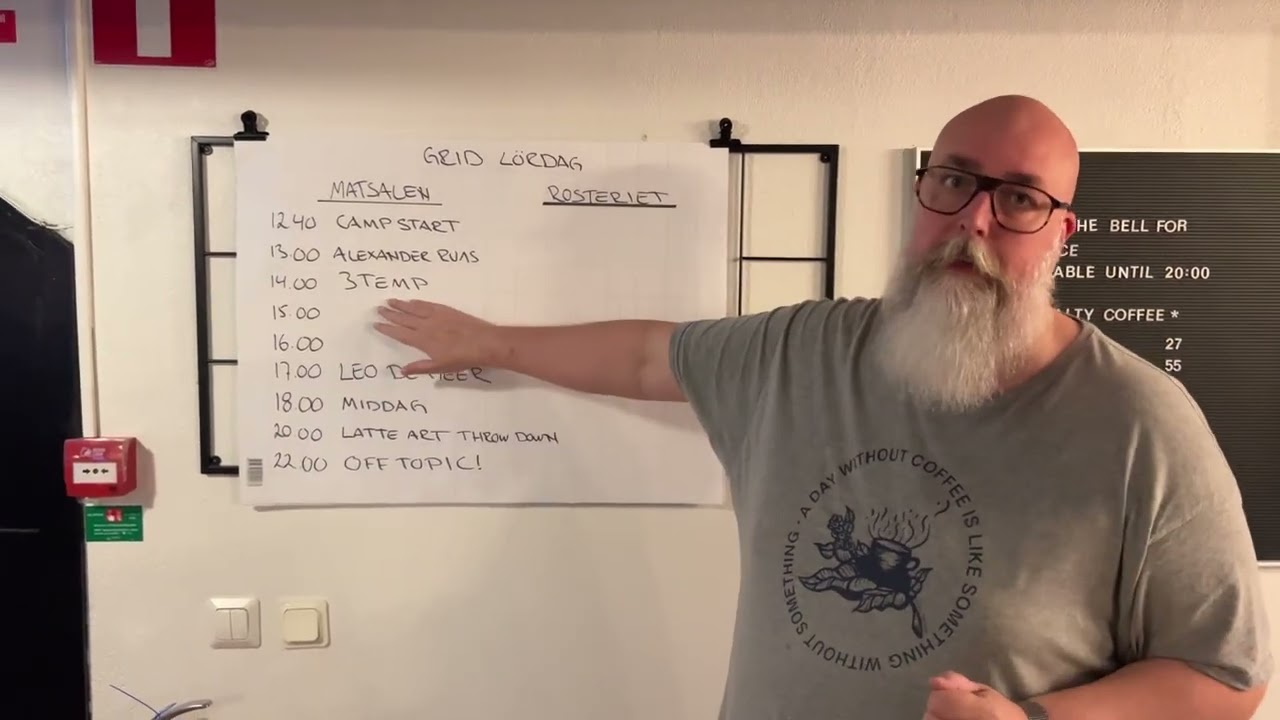 Så Här Funkar Gridden | Swedish Specialty Coffee Camp