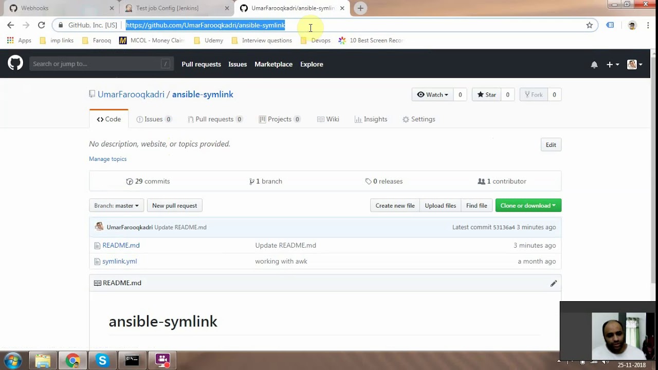 Trigger jenkins job from github using webhook