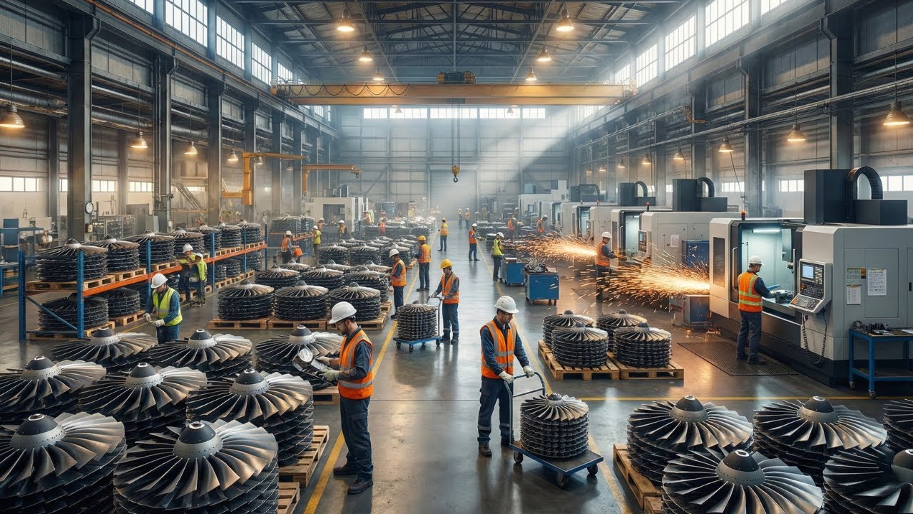 Inside the Aerospace Blade Factory: Building the $5M Turbine Blade (&plusmn;0.0001