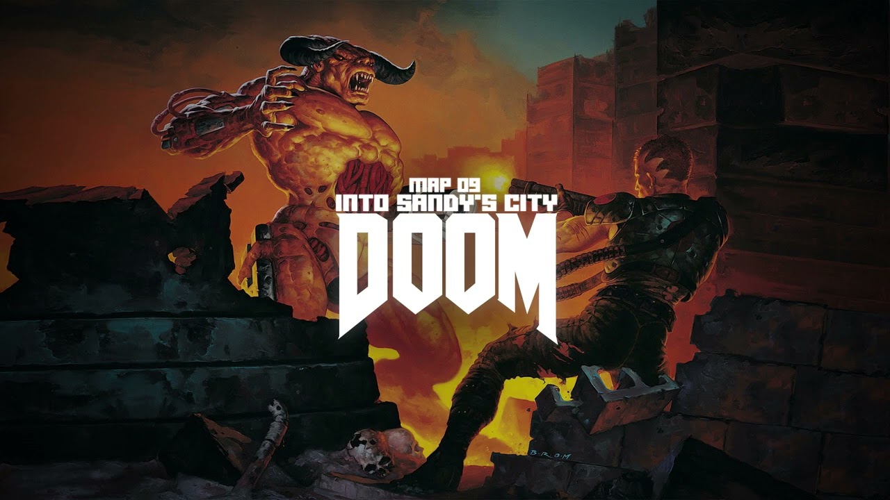 DOOM II - INTO SANDY'S CITY [MAP 09] - METAL COVER