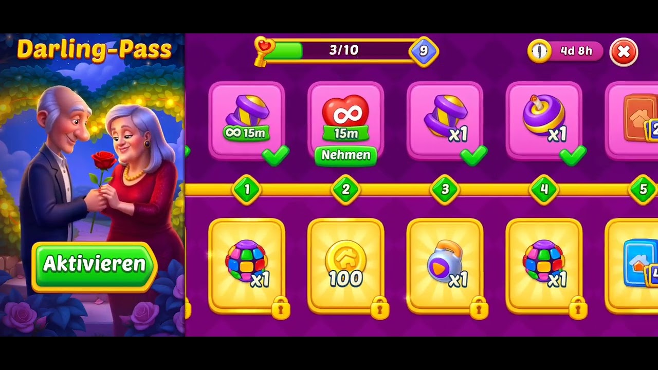 Homescapes Level 2032 mehre versuche 