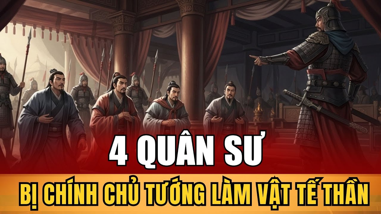 4 Quân Sư Bị Chính Chủ Tướng Hy Sinh – Khi Trí Tuệ Trở Thành Mối Đe Dọa