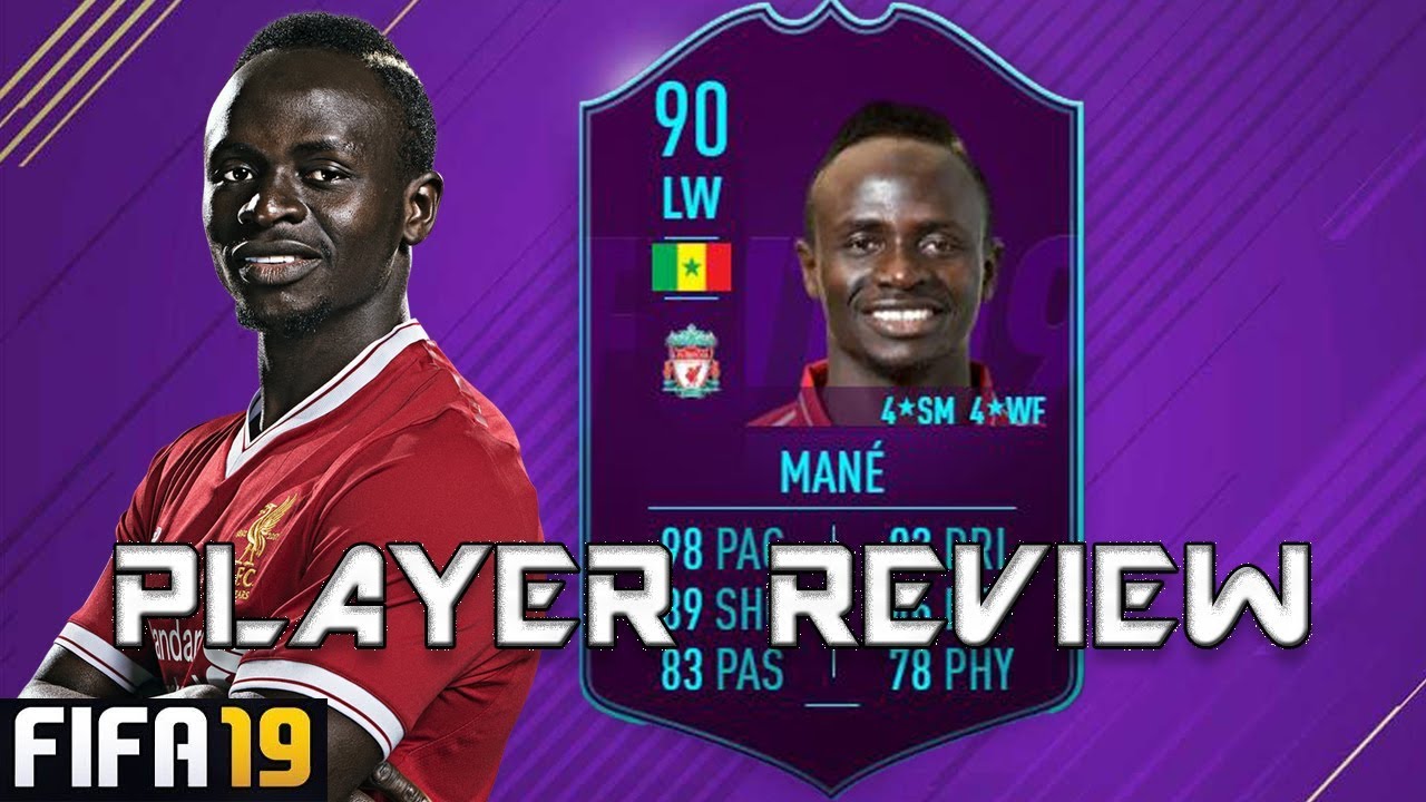 FIFA 19 | POTM SADIO MANE Player Review | 90 MANE