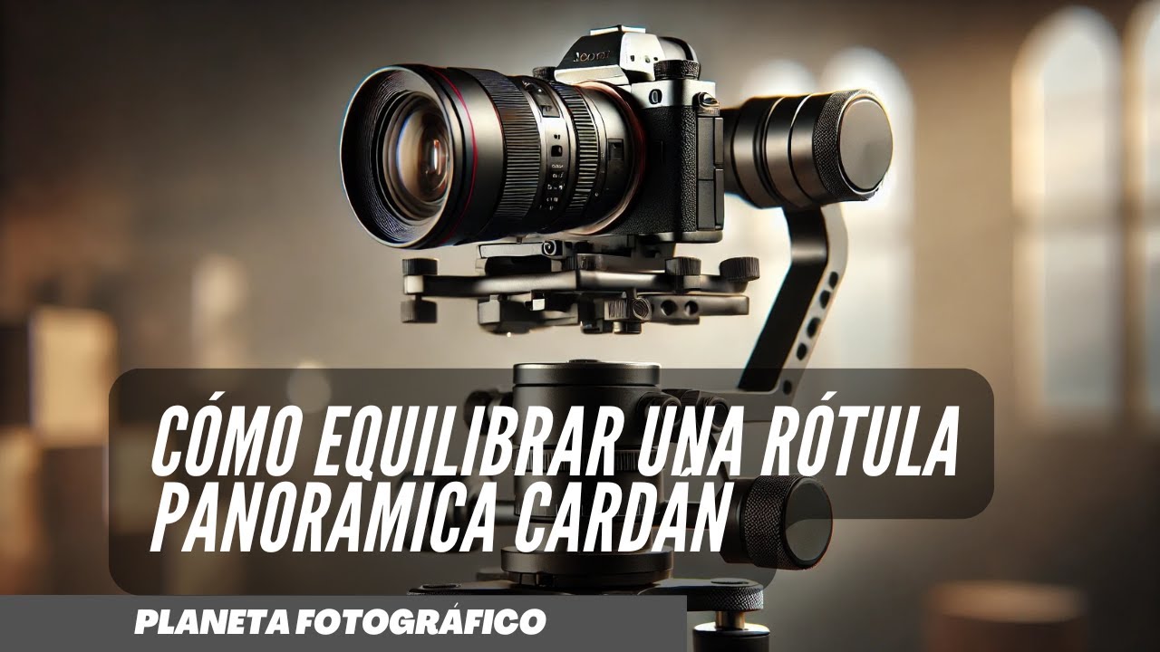 Cómo equilibrar una rótula panorámica cardán