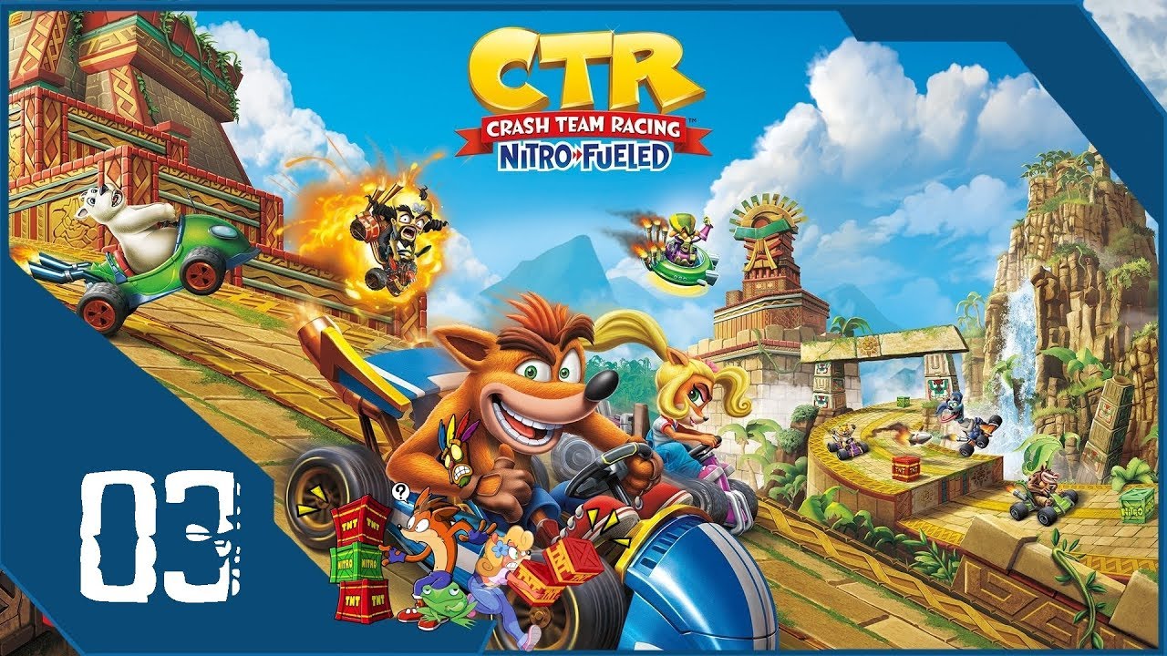 🦊 [PL] Crash Team Racing Nitro-Fueled #03 - Mroźna kraina Komodo [FABUŁA]