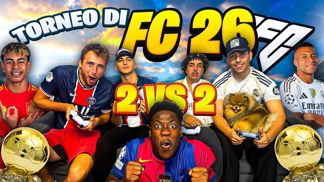 TORNEO FC26 2 vs 2‼️QUAL’È LA COPPIA PIÙ FORTE !? w/pirlasV