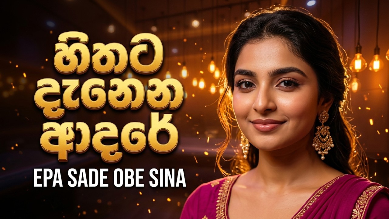 හිතට දැනෙන ඒ ආදරේ! 🌙❤️එපා සඳේ ඔබේ සිනා... ❤️✨ | epa sade obe shina