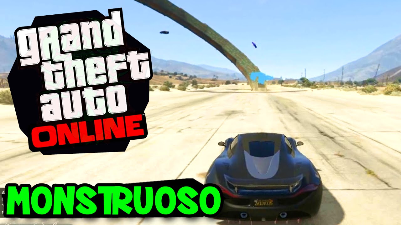 RAMPA DA MONSTRUOSIDADE!! A MELHOR CORRIDA DO GTA?! - GTA V Online (PC)