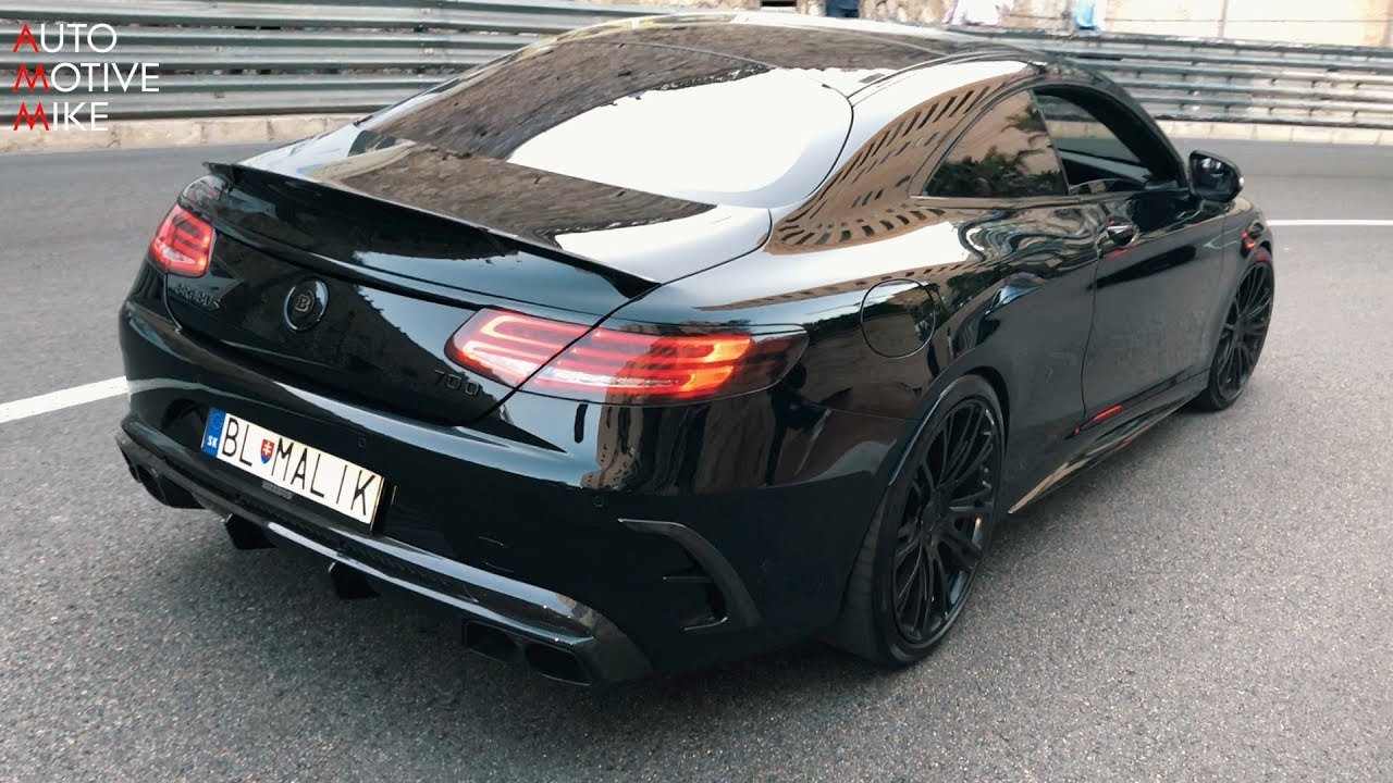 BRABUS 700 BiTurbo S63 AMG COUPE - LOUD Exhaust Sounds!