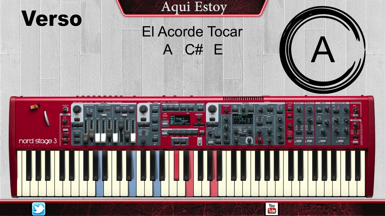 Aquí Estoy - Jaime Murrell Tutorial de Piano ♪♫