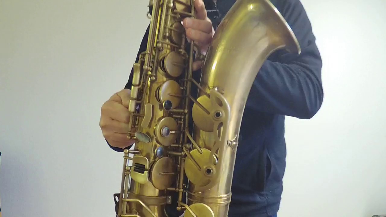 Eastman 52nd Street Tenorsaxophon unlacquered Sound Demo II