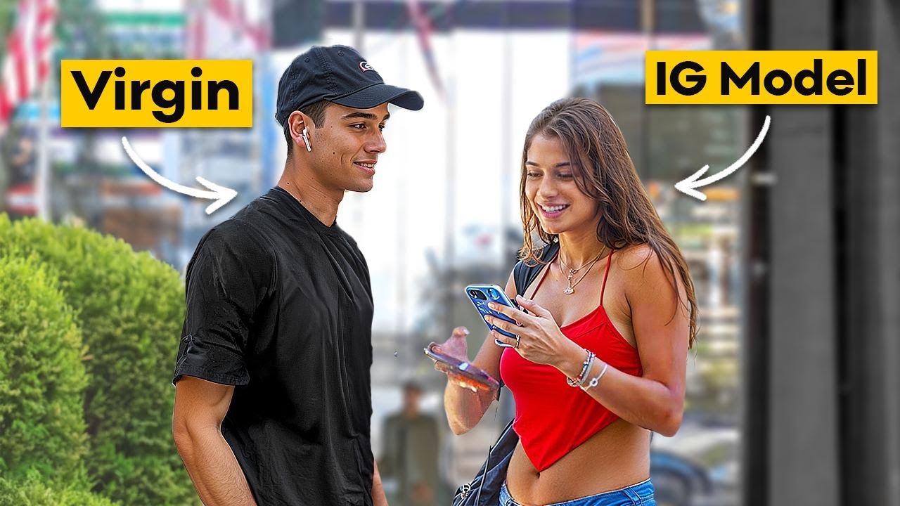 20 Year Old Virgin Picks Up an IG Model