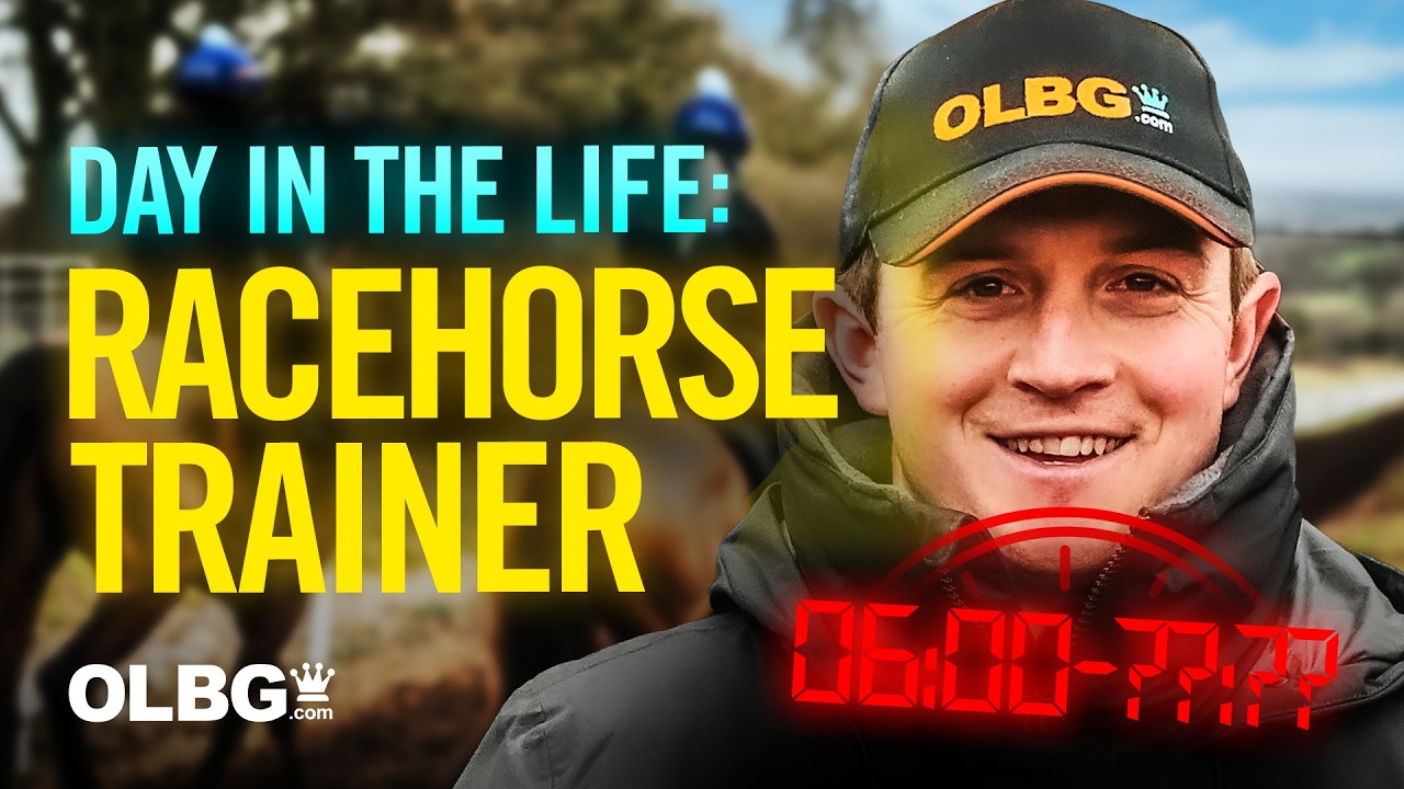 A Winner At Newbury! A Day in the Life of Horse Racing Trainer Harry Derham On Race Day | OLBG