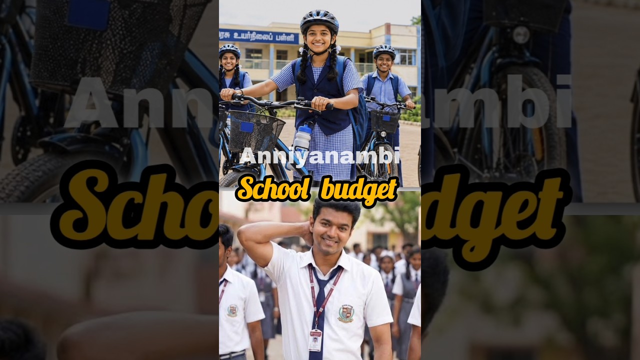 🔥School budget✍️Tvk Government💥 Rocking🔥|Anniyanambi|Voiceover| #school #tamilnadu #tvk #cmvijay #tn