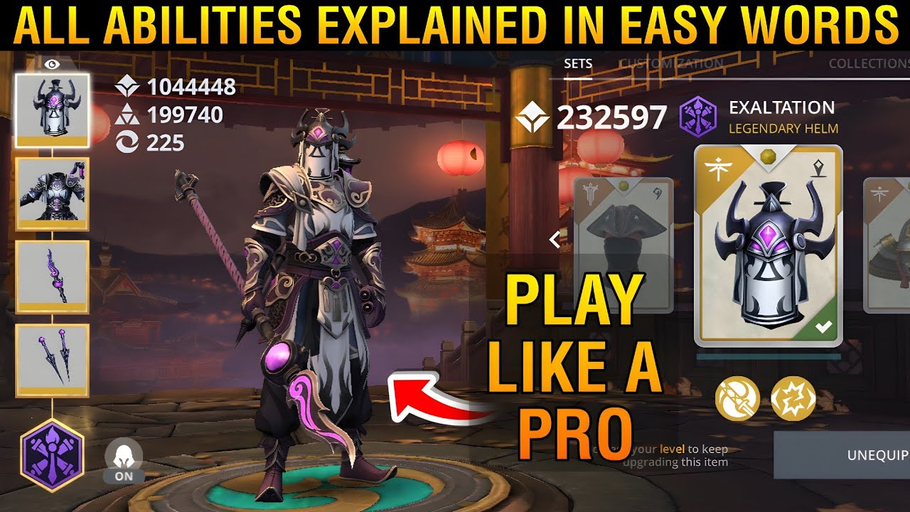 Shadow fight 3: How to play Void Scribe perfectly! Void scribe set review