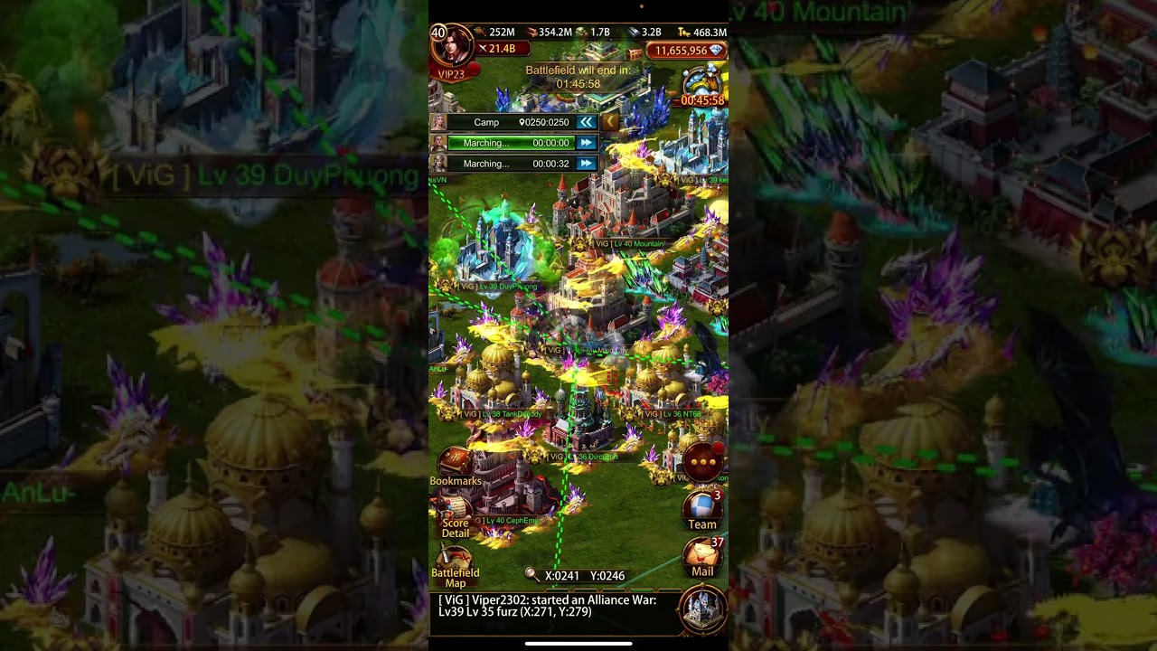Evony TKR - VIG (428) VS KNG (494) BOG