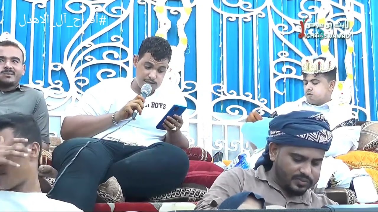 افراح/ال الاهدل-:محل حسن @الشاعر حماده الاهدل
