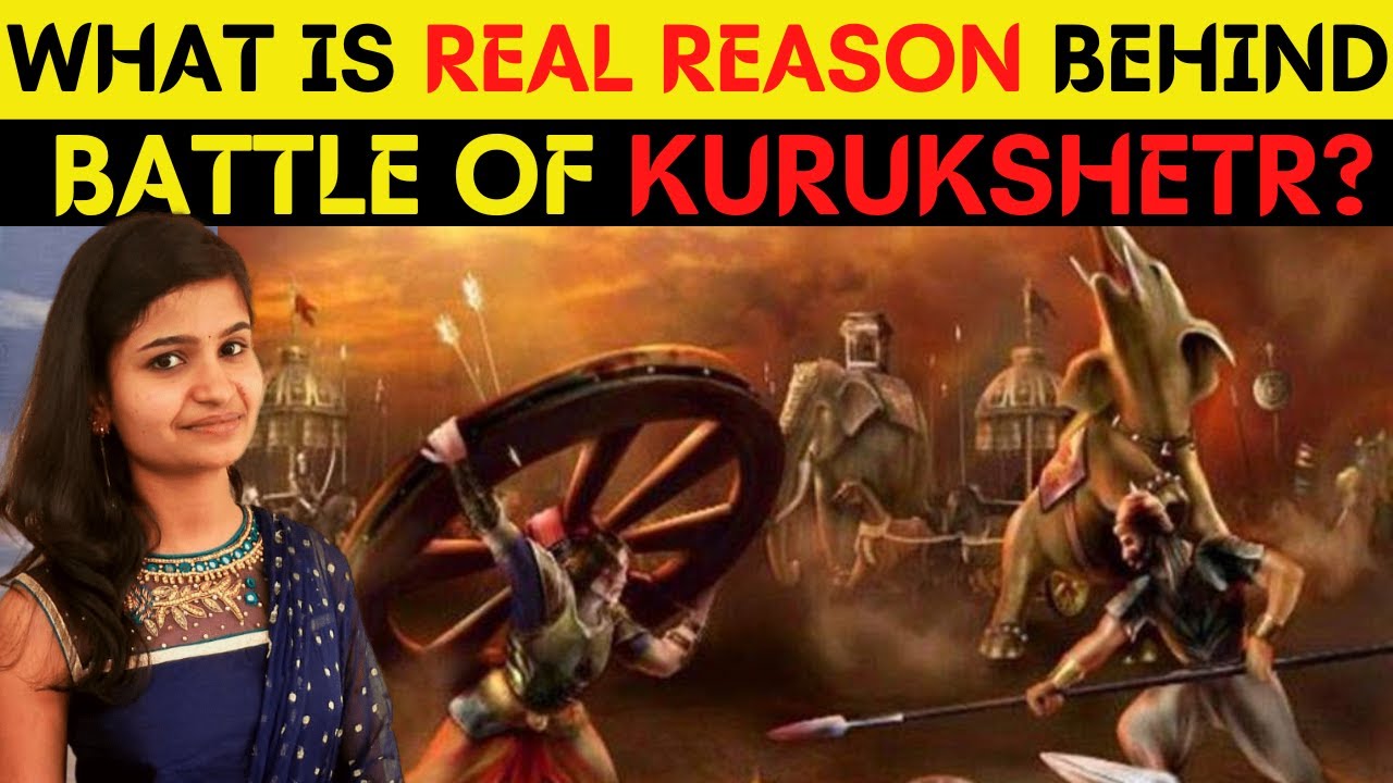 Real Reason Behind Battle of Kurukshetra😳 ||  Biggest War In History