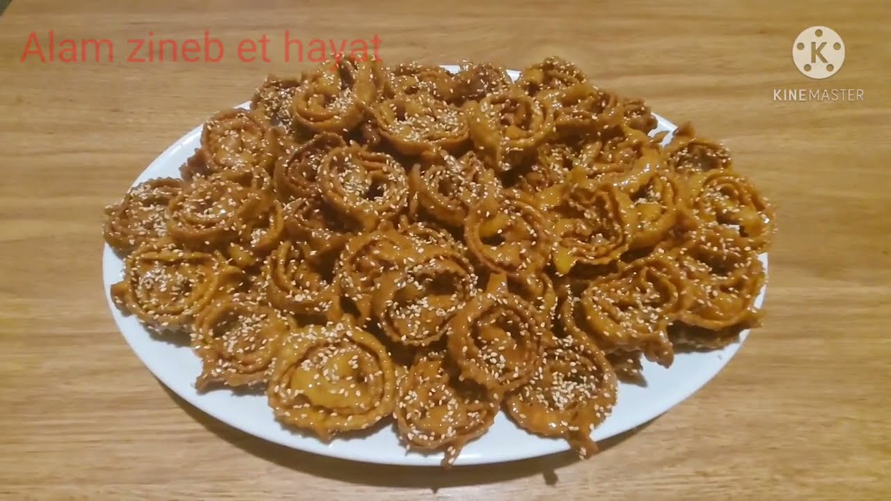 اروع شباكية بدون دلك هشيشة   /chabakia mkharka dolce marocchina molto buona/#ricette di ramadan