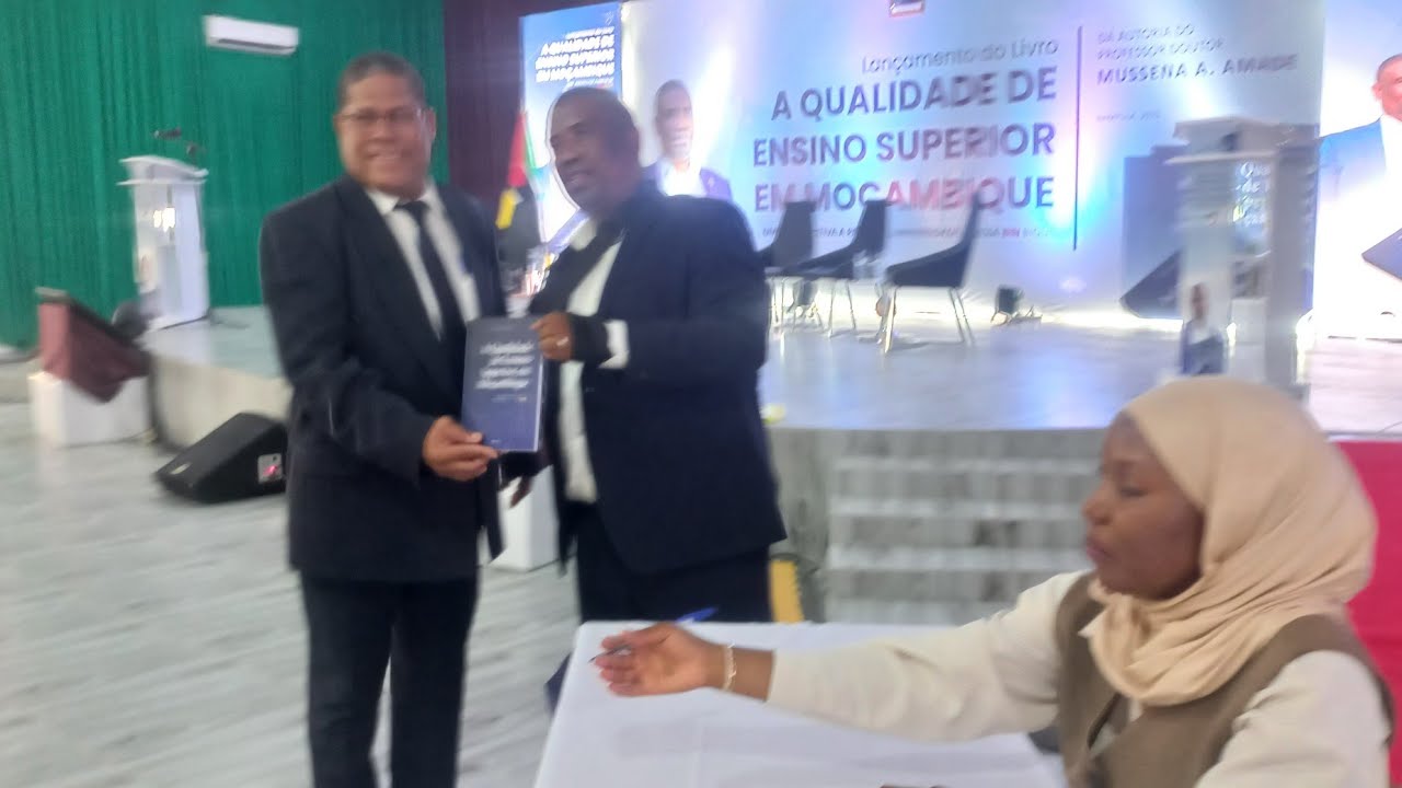 Lançamento do  Livro Prof.Doutor. Mussena Amade -UMB