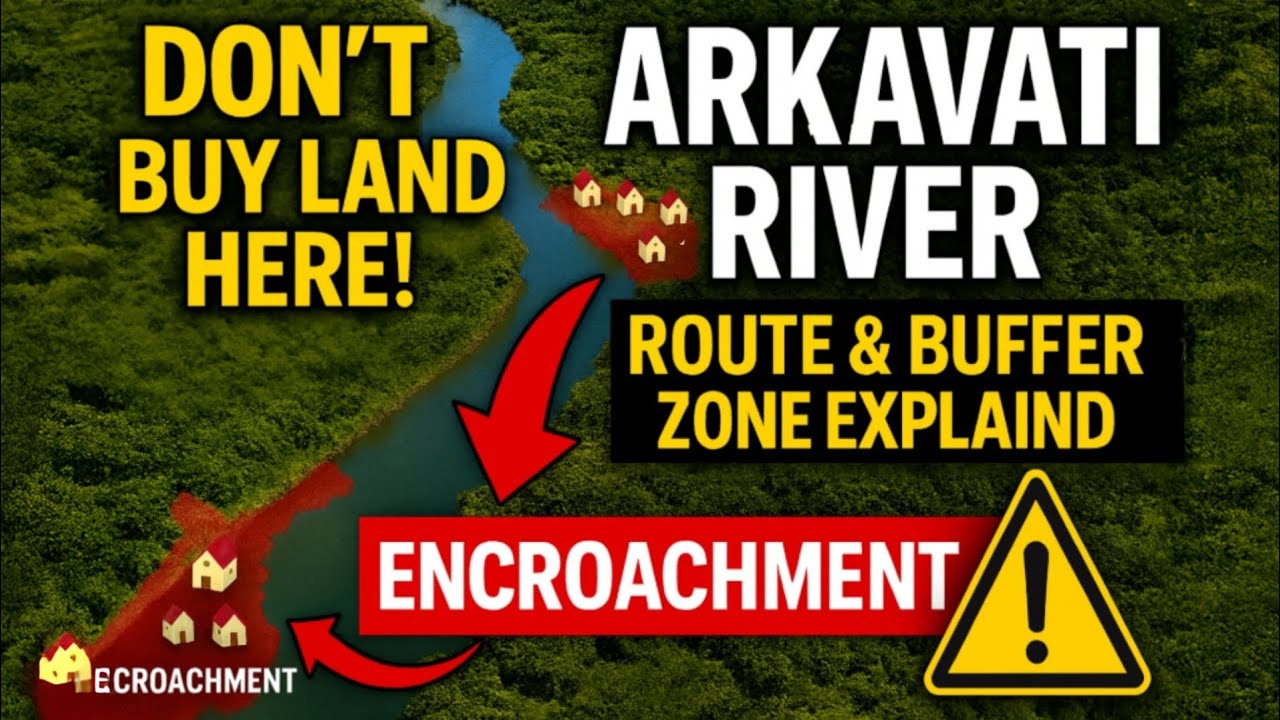 Arkavati river and its buffer zone, encouragement details,is this Best please to invest #arkavati