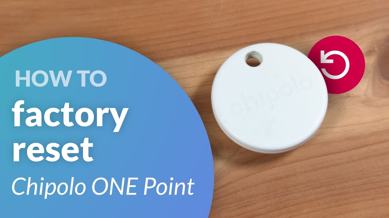 Как сбросить настройки Bluetooth-трекера Chipolo ONE Point до заводских (Android)