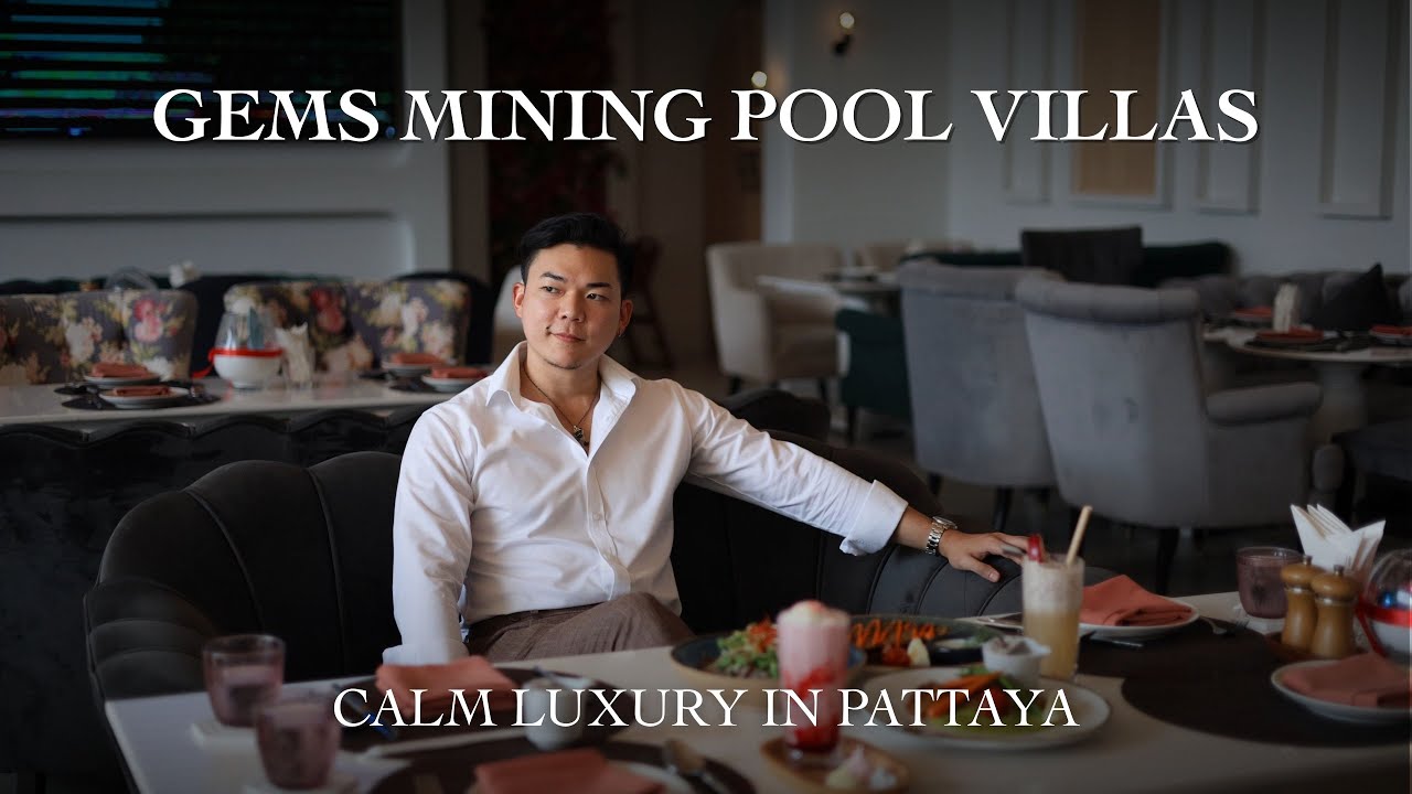 Pattaya’s Most Unique Pool Villa Resort | The GEMS Mining Pool Villas (2BR / 2BA Villa Tour)