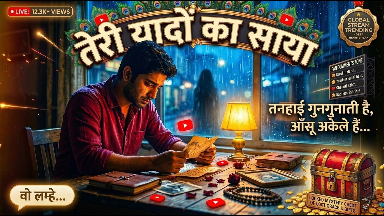 Aakhri Barish Mein Bheeg Ke Roya Main 💔 | Bahut Dard Bhara Sad Song 2026 | Toota Dil Gaana