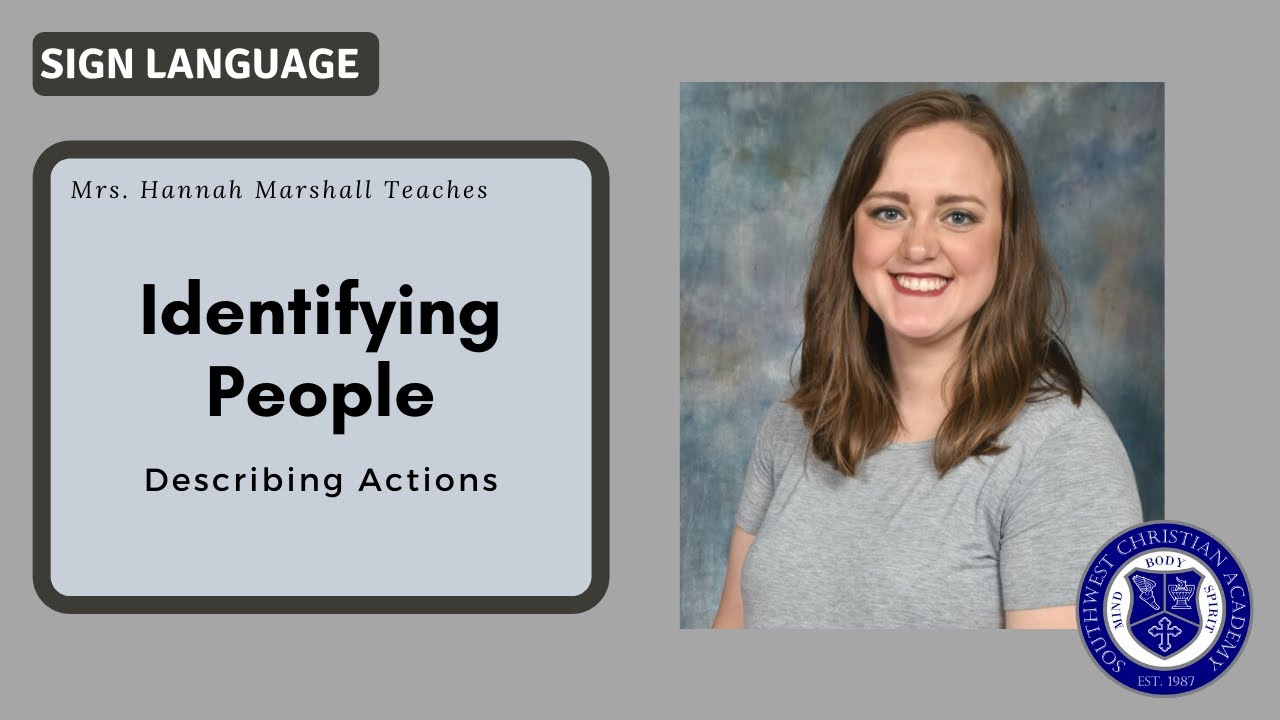 Beginner ASL - Describing Actions
