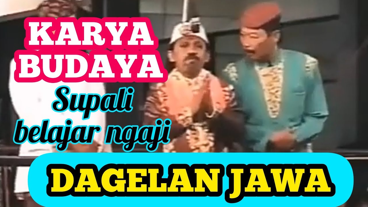 SUPALI BELAJAR NGAJI ( LUDRUK KARYA BUDAYA ) funny video