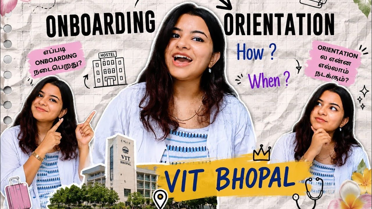 First Day of College📍🌟 ft. Onboarding Process to Orientation Days😻🥹
