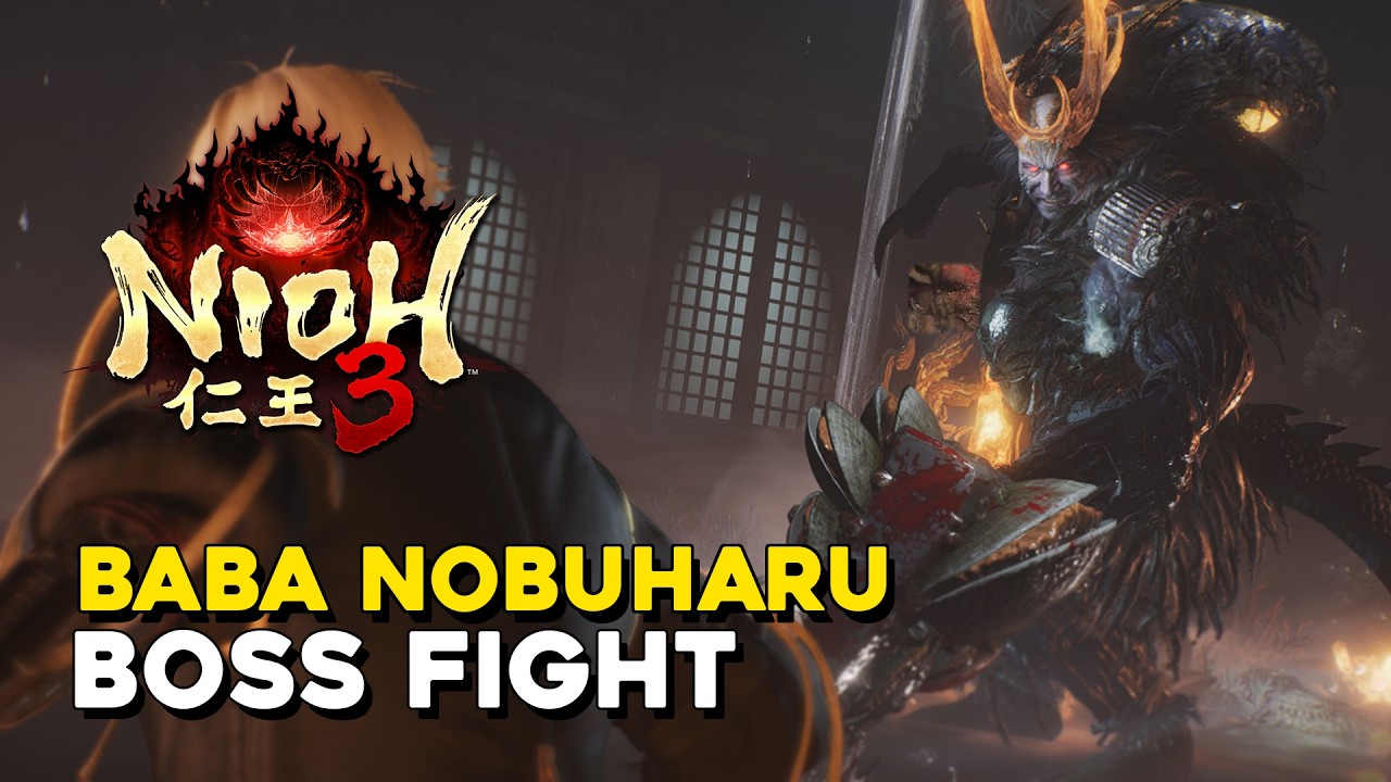 Nioh 3 Baba Nobuharu Boss Fight
