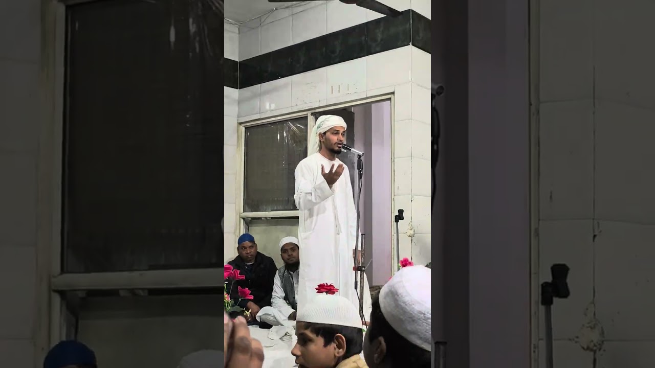 Sabe Barat ki raat me Masjid me Jalsa.@Khan Shahab