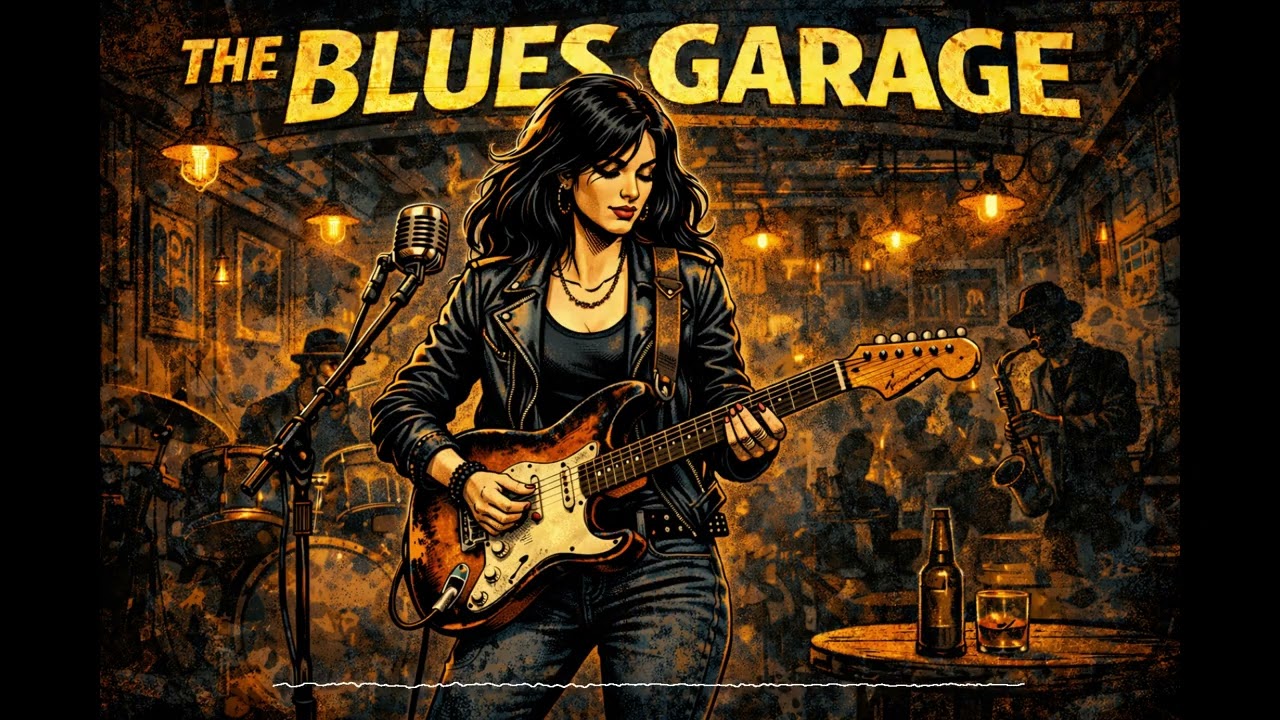 Hard Driving Instrumental Texas Blues for Work / Study / Driving | The Blues Garage Online