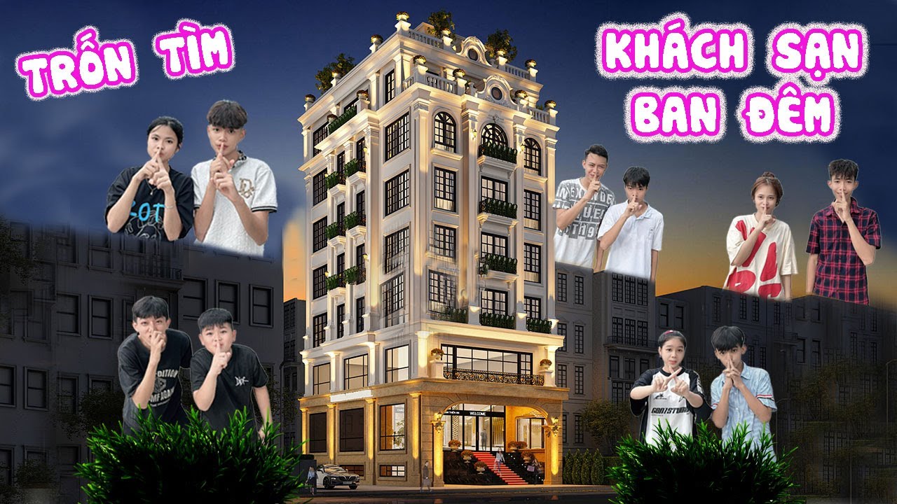 Trốn Tìm Ở Khách Sạn Ban Đêm #trangandvinh