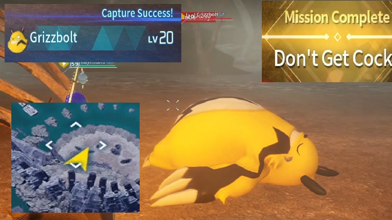 How to get a Grizzbolt for Don't Get Cocky mission so you can impress Zoe with your Pal Catching