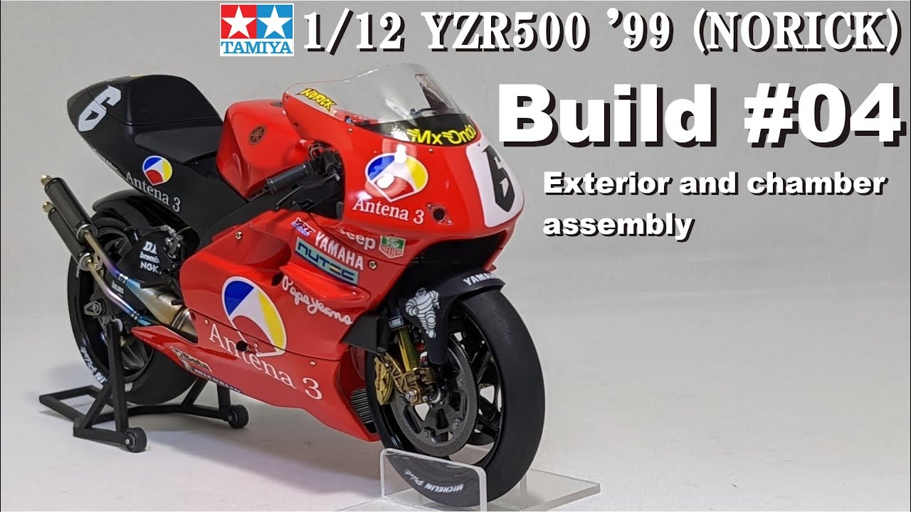#04  Building  1/12 Antena3 YZR500 '99 (NORICK)  Completed!