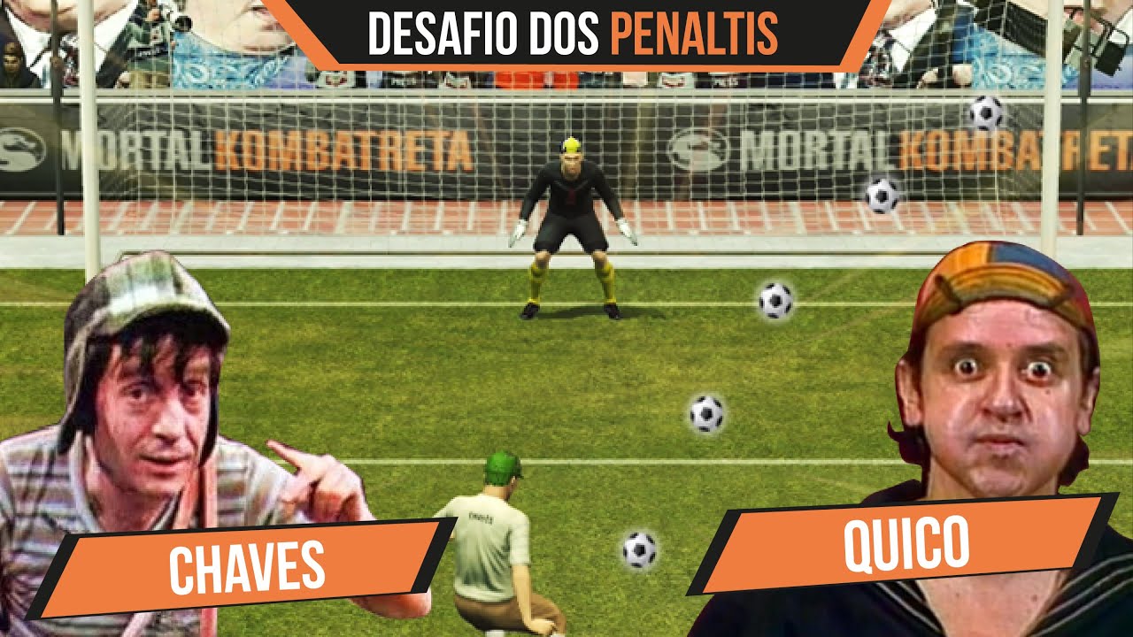 Chaves vs Quico - Desafio dos pênaltis!