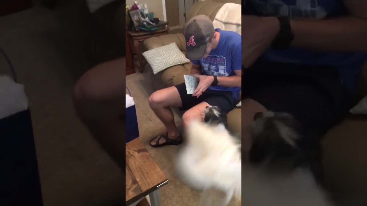 First Time Dad Ugly Cries At Baby Announcement