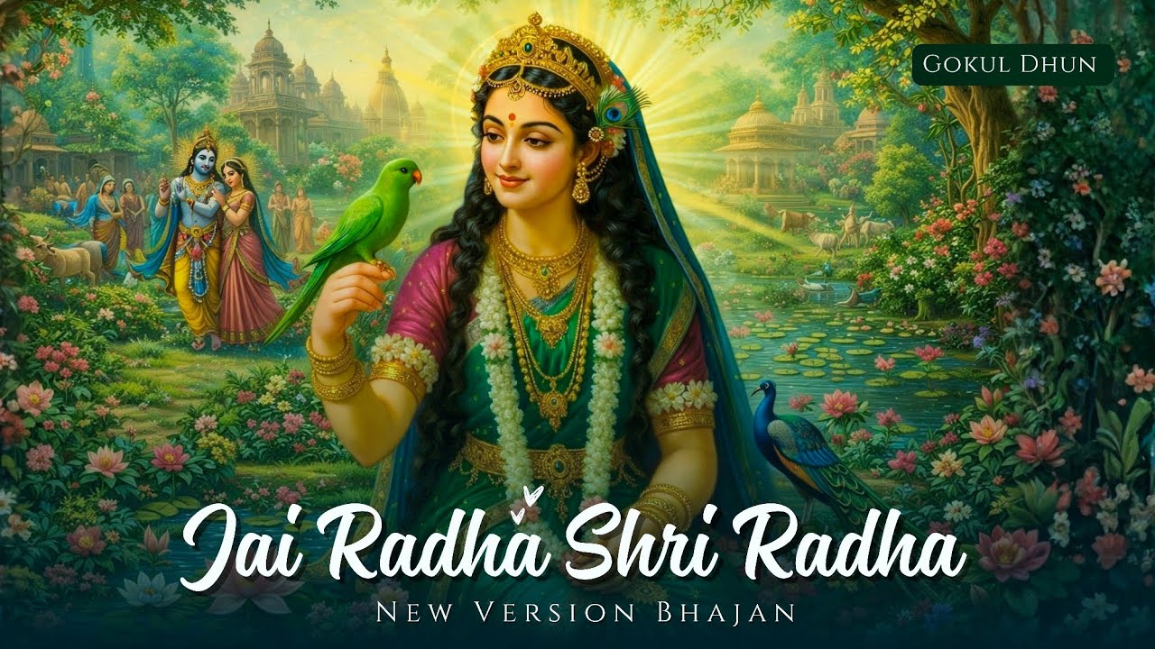 🌼 Soulful Jai Radha Shri Radha Bhajans 2025 | Divine Nonstop Krishna Bhakti Songs | Peacful Bhajan 