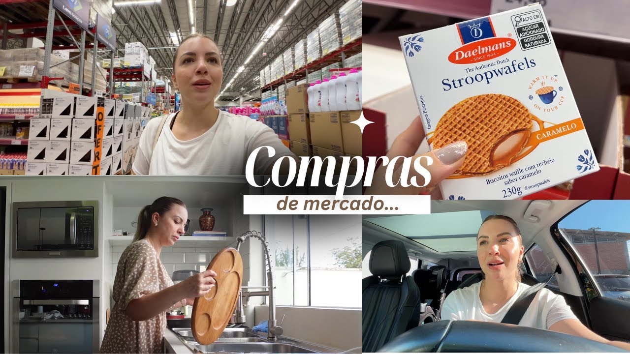 Compras no Sam’s club, organização, rotina e limpeza!