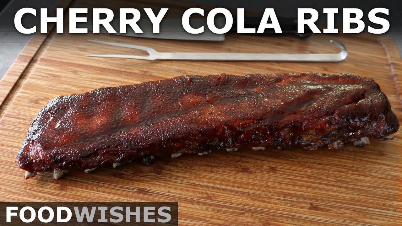 Baked BBQ Cherry Cola Ribs | Food Wishes