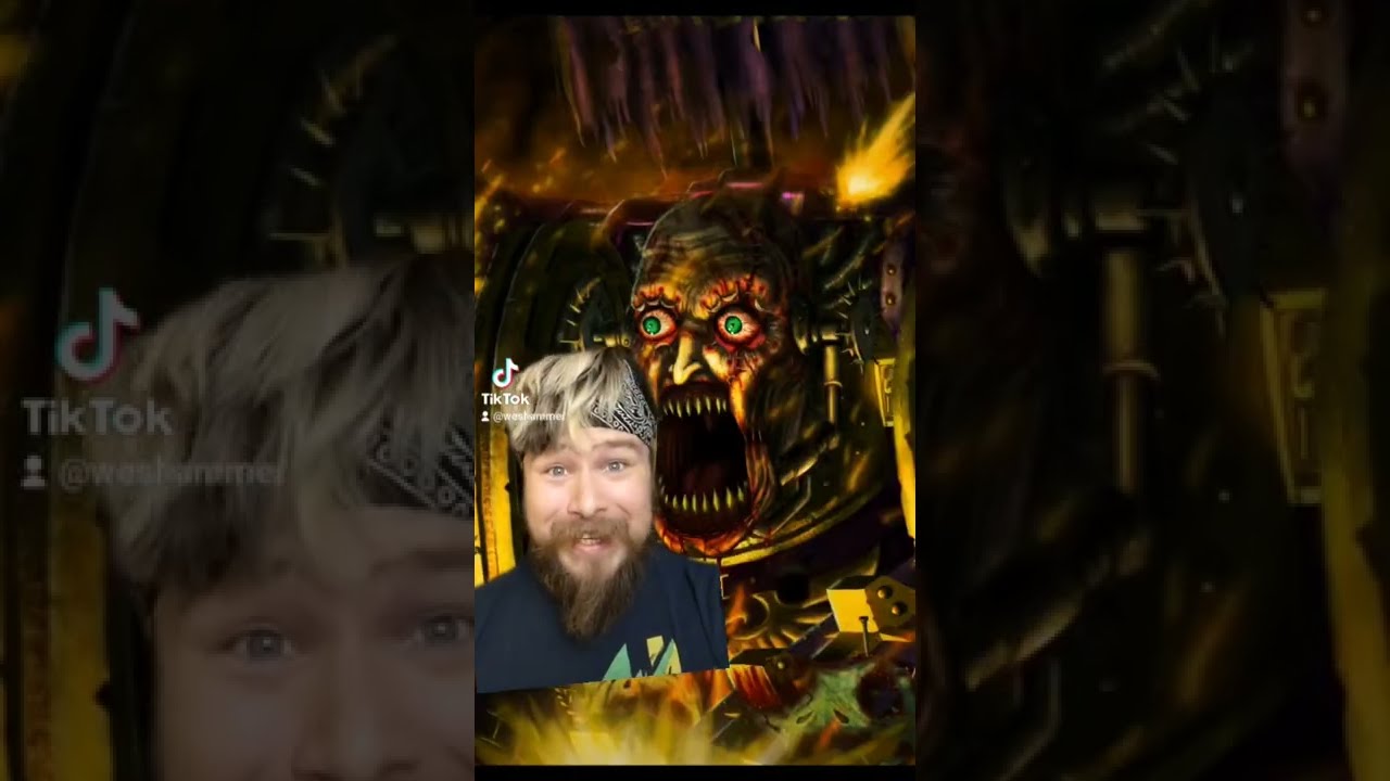 Шумовые десантники чертовски темные! Дети Императора | История Warhammer 40k.