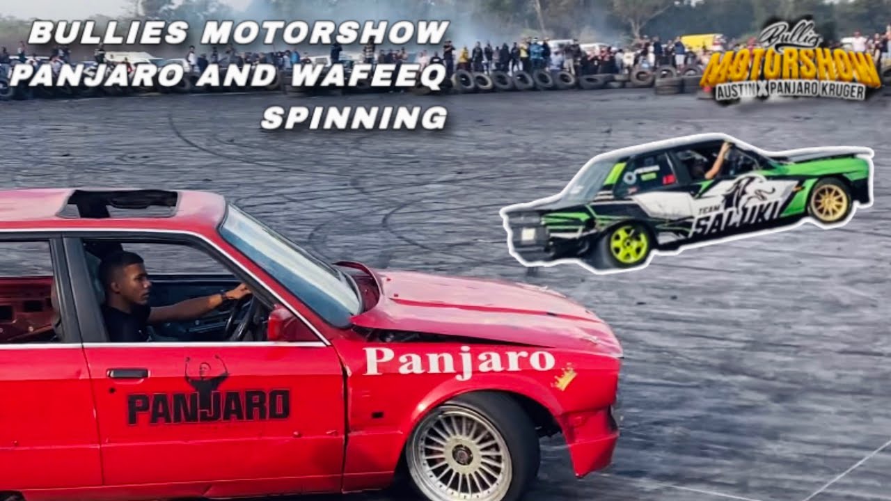 Bullies Motorshow Spinning 🔥| Panjaro Kruger And Wafeeq Spinning| 🔥